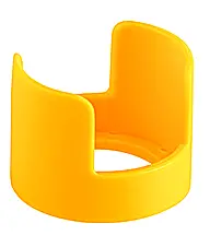 RRSK Yellow Round Plastic Shroud 22.3mm for Safety RRSK Product Image