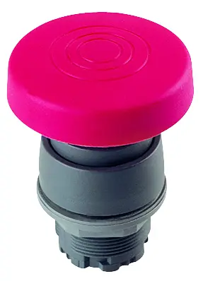 RS RONDEX Round Emergency Stop Head with UL, IP65 Rated
