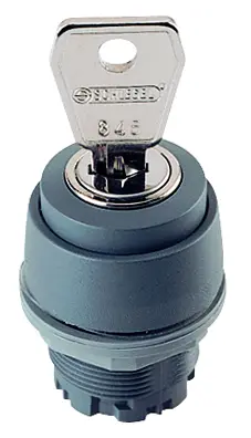 UKCA certified secure key control switch rugged industrial switch