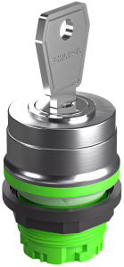 RVASSA12E_GN Key Switch Head 2 Pos IP65 stainless steel 22mm seal RVASSA12E_GN Product Image