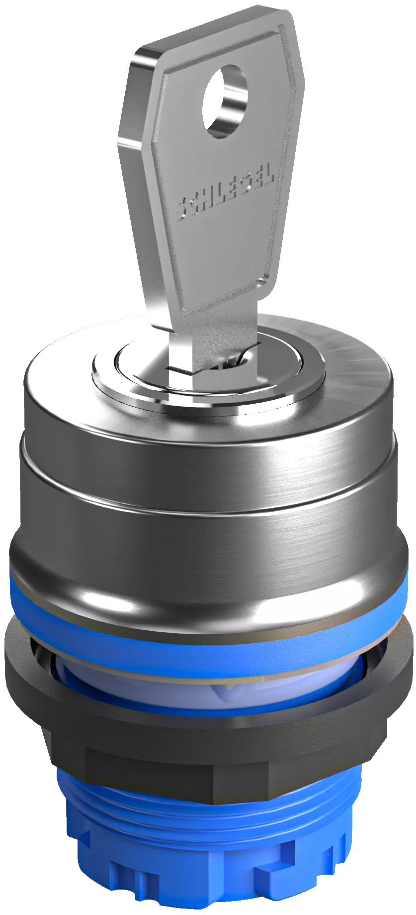 RVASSA13E_BL Key Switch Head IP65 Stainless Steel Maintained UKCA