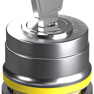 RVASSA13E_GB Key Switch Head 2 Pos IP65 Front 22 mm Maintained UK