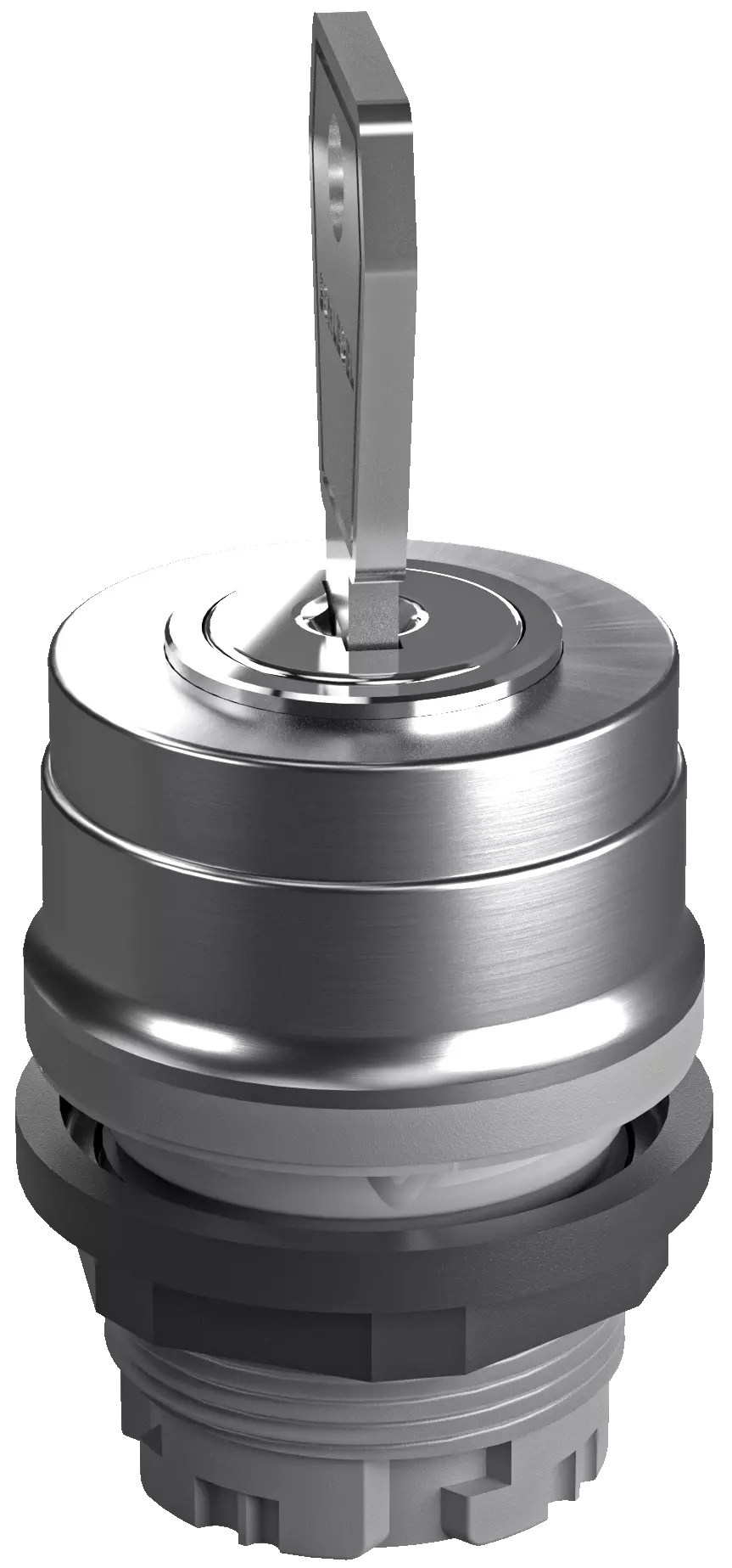 RVASSA17E_DG Key Switch Head 2 Pos IP65 Stainless Steel Face Seal