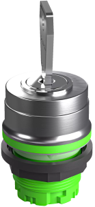 RVASSA17E_GN Key Switch Head IP65 stainless bezel maintained 2x45 RVASSA17E_GN Product Image