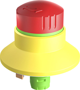 Emergency Stops high visibility rugged UKCA compliant panel mount RXBLUV Product Image