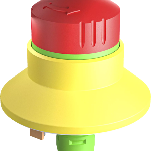 Emergency Stops high visibility rugged UKCA compliant panel mount