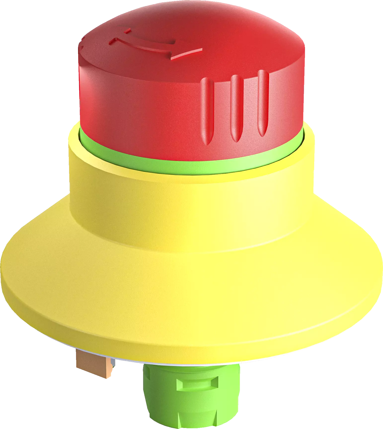 Emergency Stops high visibility rugged UKCA compliant panel mount