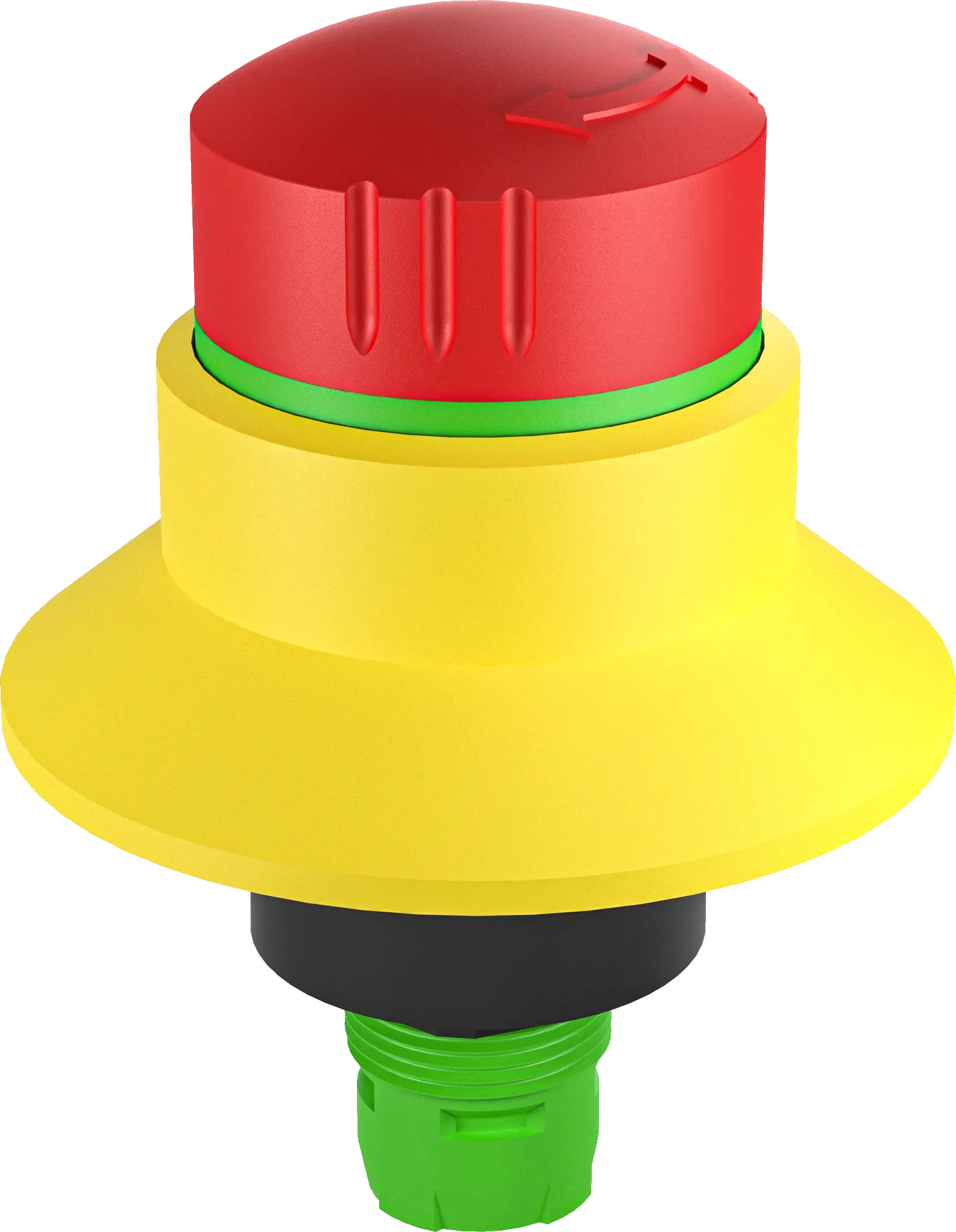 RXJBUV Emergency Stop Head Twist Release with IP65