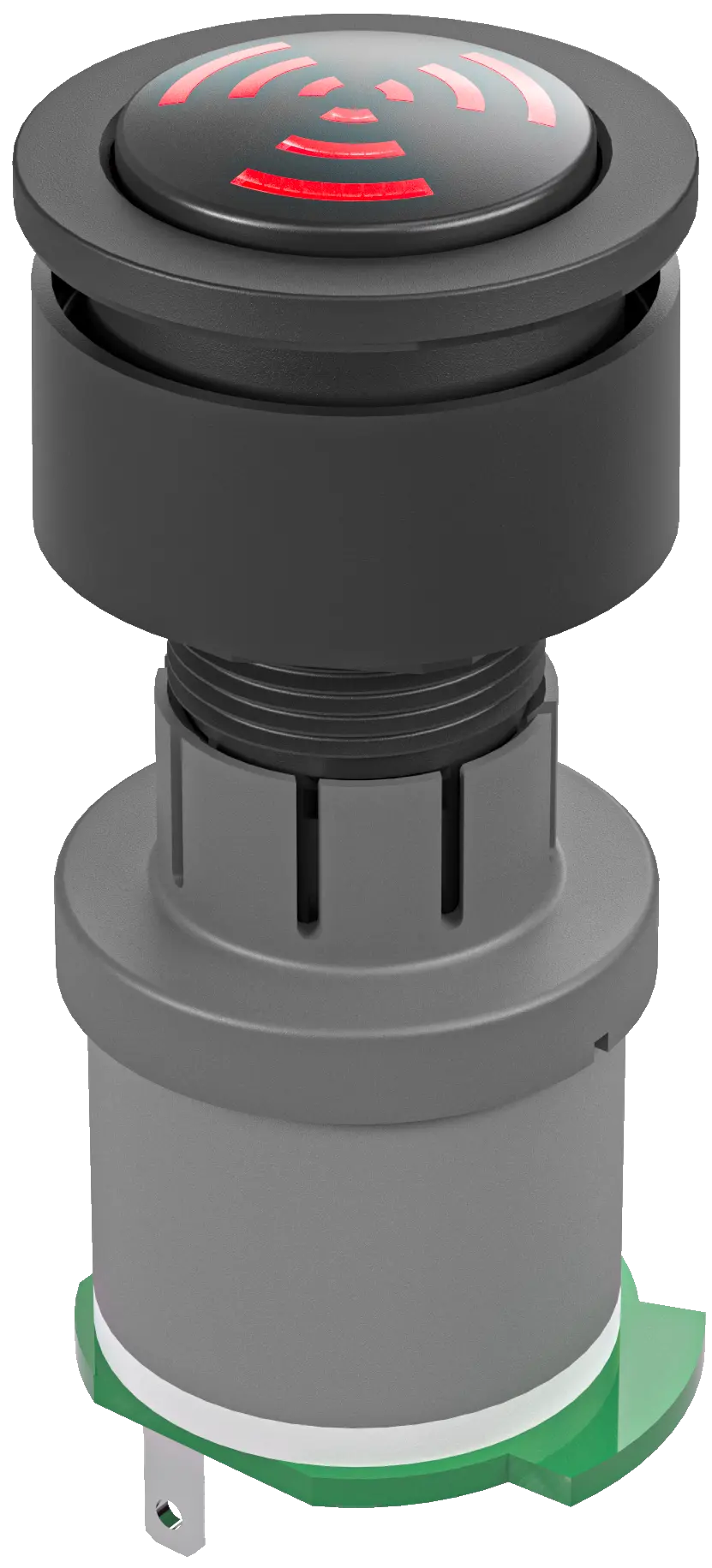 Signal Indicators 24 VDC high output buzzer for modern panels HMI