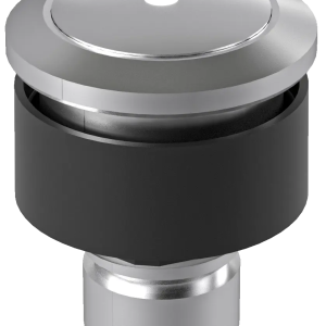 RXJUH Illuminated Pushbutton Head IP65 Round Silver Bezel Plastic RXJUH Product Image
