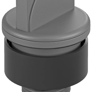 Round selector operator head for Key & Selector Switches systems