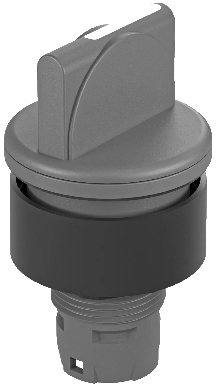 Round selector operator head for Key & Selector Switches systems