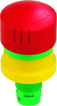 RXUV QUARTRON Emergency Stop Head, UL Certified IP65