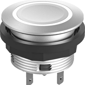 SCTLRWF0026 Pushbutton LED White IP67 22 mm Round DNV 1 CO Sealed