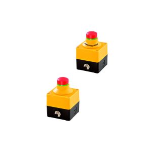 M12 Quick Disconnect E-Stop Enclosure