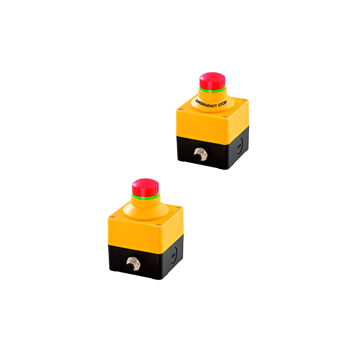 M12 Quick Disconnect E-Stop Enclosure