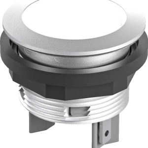 SNL SHORTRON Silver LED Pilot Light, 22.3mm, IP67 SNL Product Image