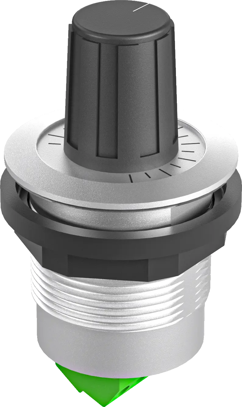 industrial control potentiometer sealed UKCA approved panel mount