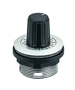industrial round potentiometer linear sealed compact panel mount