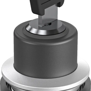 SSSA14 SHORTRON Silver Key Switch Head, IP65, UL Certified SSSA14 Product Image