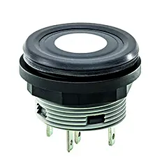 IP69K Illuminated Membrane Pushbutton Switches 22 mm Panel Cutout SSWCFTLF Product Image