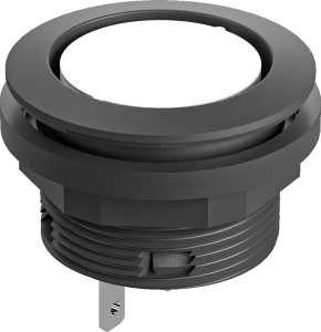 Pushbuttons & Switches IP67 Round Panel Pushbutton 22.3 mm Black SSWCTF Product Image