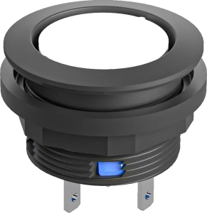 IP67 illuminated pushbutton round LED 22.3 mm cutout black bezels SSWCTLF Product Image
