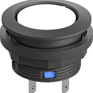 IP67 illuminated pushbutton round LED 22.3 mm cutout black bezels SSWCTLF Product Image