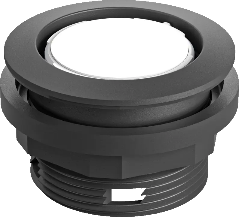 Round Pilot Light Head for signal indicators 22 mm rugged durable