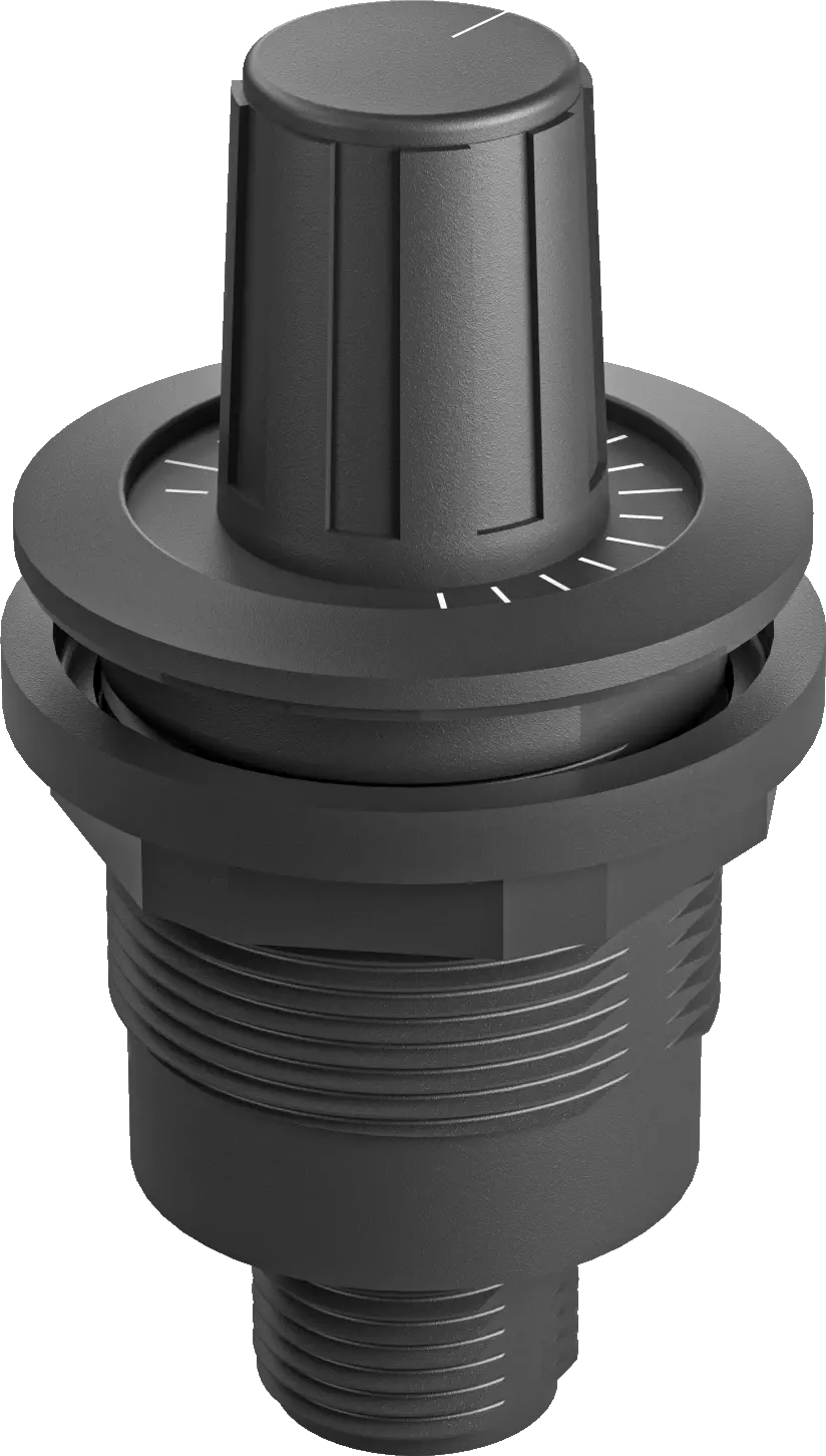 SSWR5K_C090 Potentiometer IP66 M12 panel mount 22mm hole 260 turn