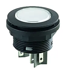 illuminated industrial pushbutton IP67 22.3 mm 24 V DC 2NO clear SSWTLII Product Image