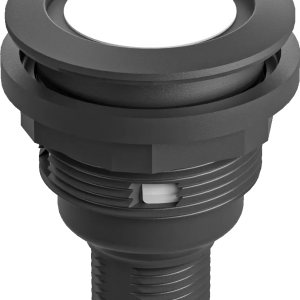 SSWTOI_C003 Pushbutton Head IP67 M12 NO 22.3 mm panel mount black
