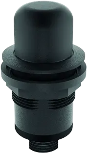 M12 enabling switch for control panels dual contacts IP65 22.3 mm