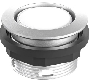 ST Illuminated Silver Pushbutton Head, IP67, 1M Cycles ST Product Image