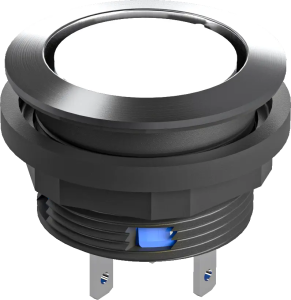 IP67 illuminated pushbutton round clear lens steel bezel 22 mm CO SVACTLF Product Image