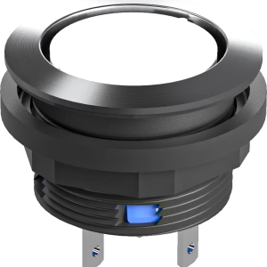 IP67 illuminated pushbutton round clear lens steel bezel 22 mm CO SVACTLF Product Image