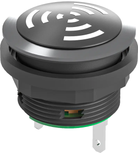 SVANSG+SG-24V SHORTRON Silver Buzzer for Industrial Use SVANSG+SG-24V Product Image