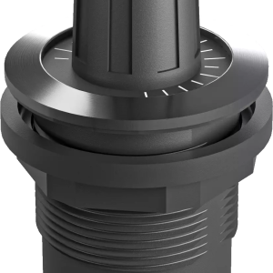 SVAR1K_C090 Rotary Potentiometer IP66 Stainless Steel Panel Mount