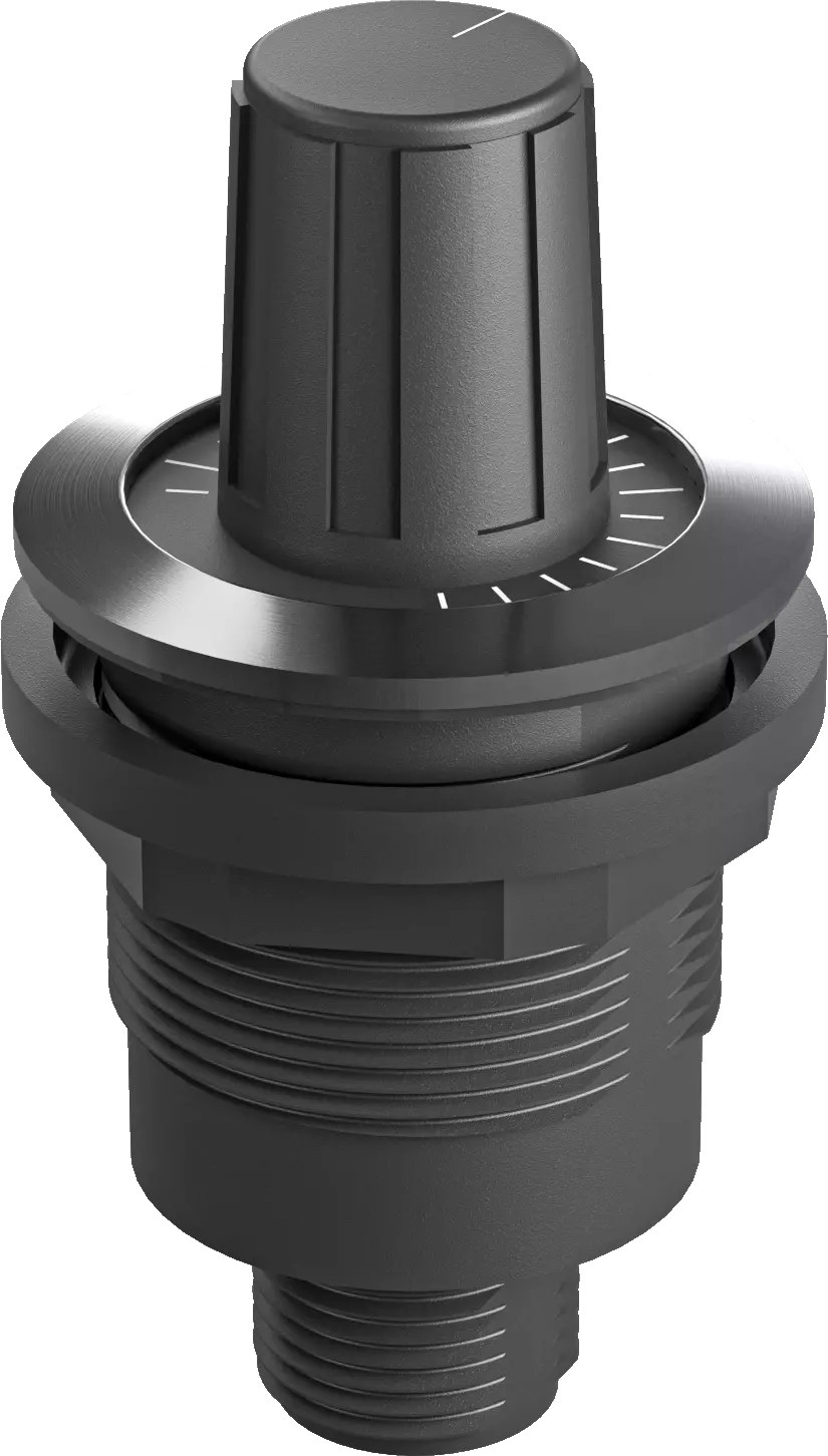 SVAR50K_C090 Potentiometer SS IP66 M12 panel mount stainless 22mm