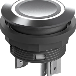 SVATLRWI Pushbutton White LED 24V IP67 stainless steel bezel 16mm SVATLRWI Product Image