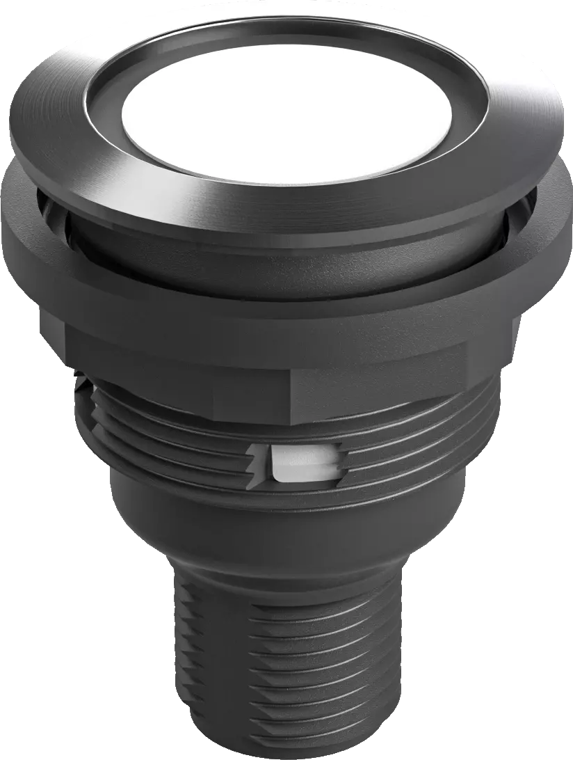 SVATOI_C003 SS Pushbutton Head IP67 M12 1 NO 22 mm SS bezel panel