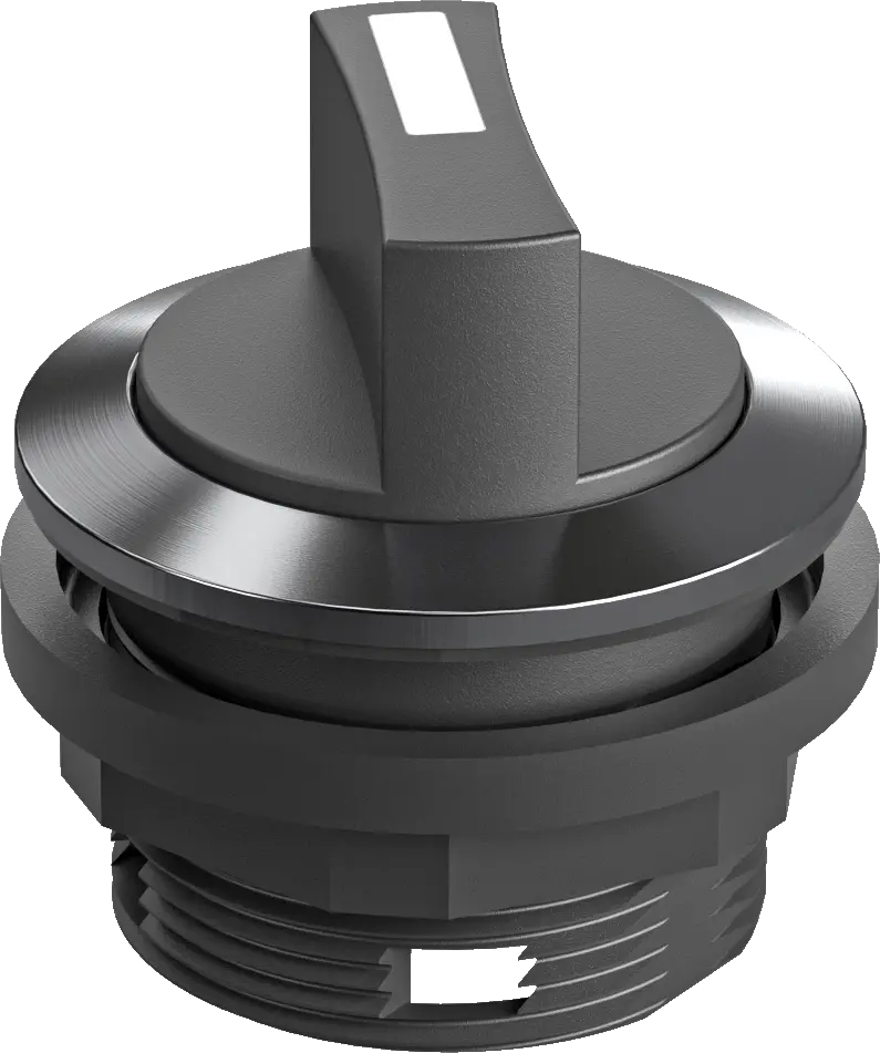 Round Selector Head Key & Selector Switches Modular Fit Panel Use