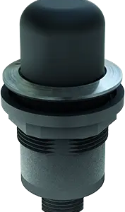 industrial enabling switch IP65 stainless bezel M12 22 mm cutouts SVAZU_C002 Product Image
