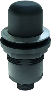 industrial enabling switch IP65 stainless bezel M12 22 mm cutouts