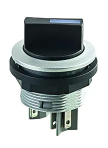 Rugged key selector switch head UKCA compact sealed panels in HMI SWALOI Product Image