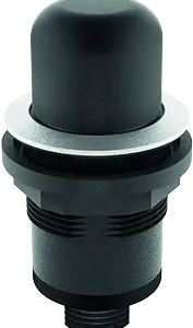 22 mm enabling switch M12 IP65 dual stage silver bezel slim depth