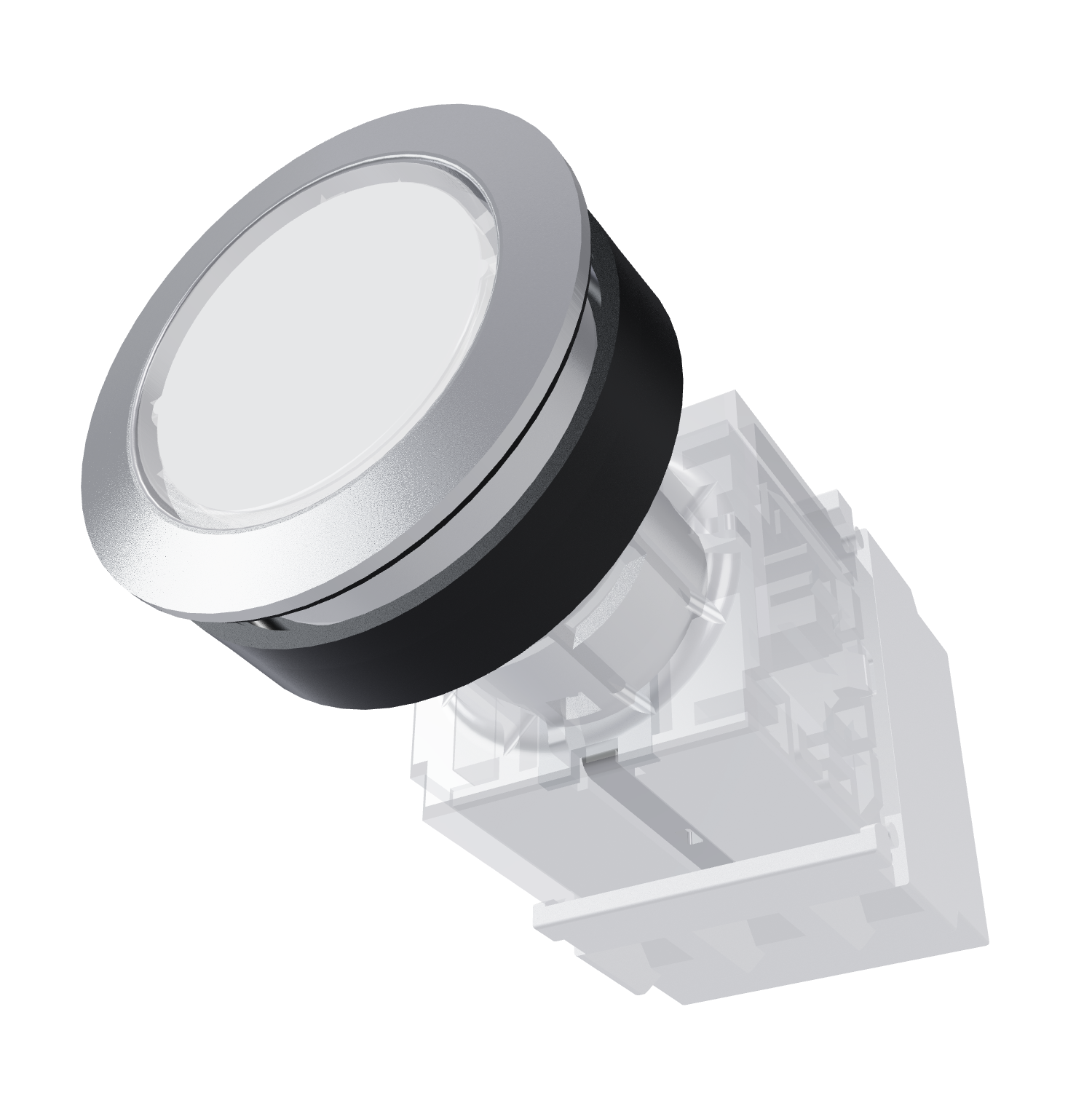 Pre-Configured Momentary Pushbutton in various colors with & without illumination