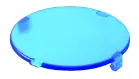 T20FBL Blue Round Plastic Lens for Industrial Use T20FBL Product Image