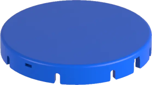 T22RRGBL Blue Round UL Certified Lens for Automation T22RRGBL Product Image