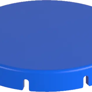 T22RRGBL Blue Round UL Certified Lens for Automation T22RRGBL Product Image